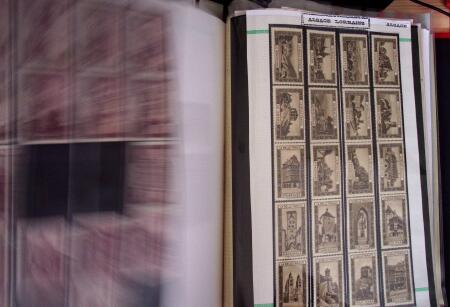 env. 1870-1914, L'Alsace-Lorraine : vignettes, cartes