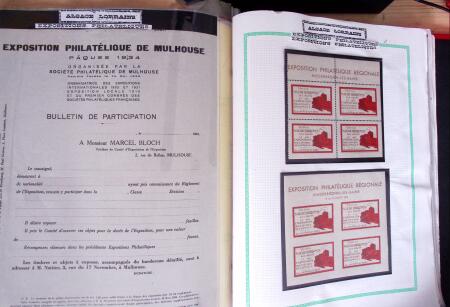 env. 1870-1914, L'Alsace-Lorraine : vignettes, cartes