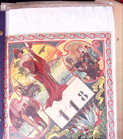 1870-1910, Vignettes, cartes postales et documents sur