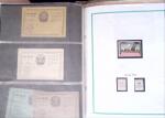 1870-1910, Vignettes, cartes postales et documents sur