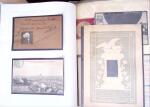 1870-1910, Vignettes, cartes postales et documents sur