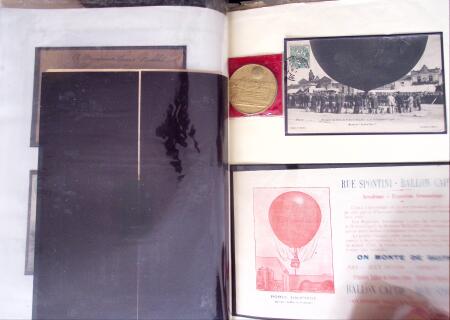 1870-1910, Vignettes, cartes postales et documents sur