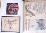 1870-1910, Vignettes, cartes postales et documents sur