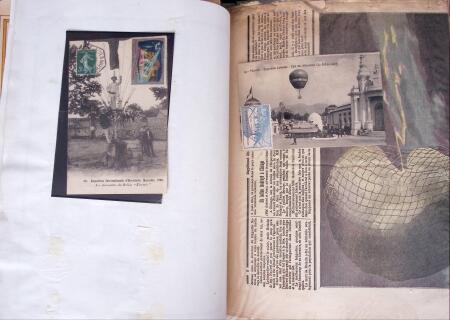 1870-1910, Vignettes, cartes postales et documents sur