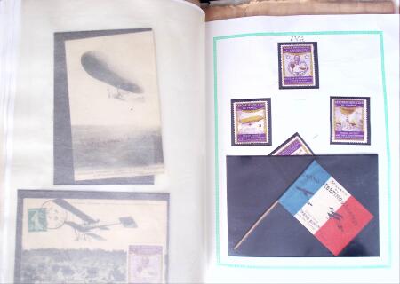 1870-1910, Vignettes, cartes postales et documents sur