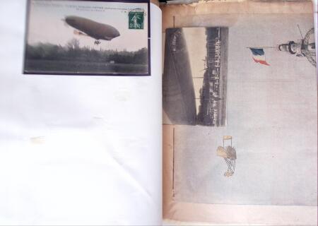 1870-1910, Vignettes, cartes postales et documents sur