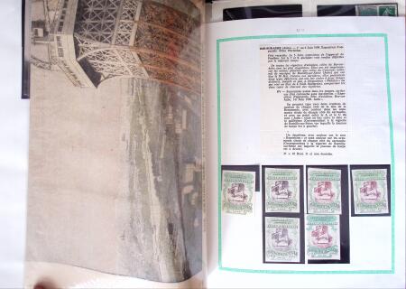 1870-1910, Vignettes, cartes postales et documents sur