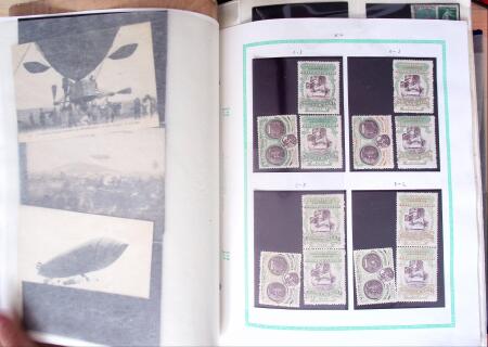 1870-1910, Vignettes, cartes postales et documents sur