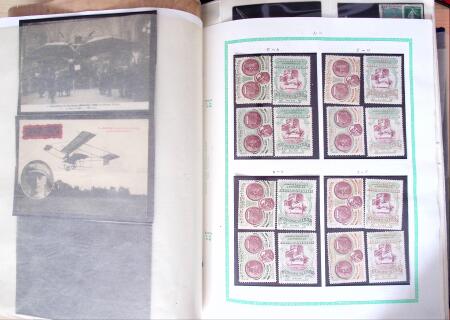 1870-1910, Vignettes, cartes postales et documents sur