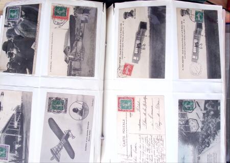 1870-1910, Vignettes, cartes postales et documents sur