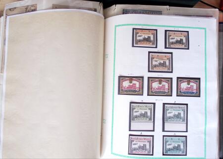 1870-1910, Vignettes, cartes postales et documents sur