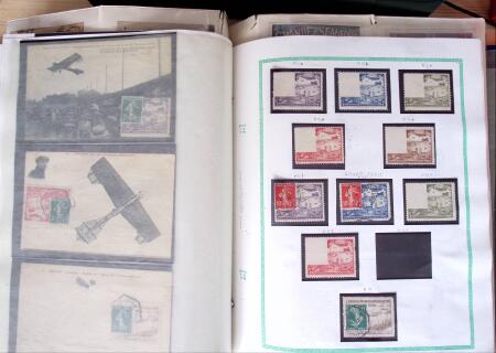 1870-1910, Vignettes, cartes postales et documents sur