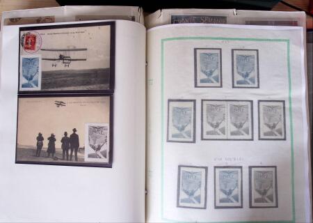 1870-1910, Vignettes, cartes postales et documents sur