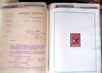 1870-1910, Vignettes, cartes postales et documents sur