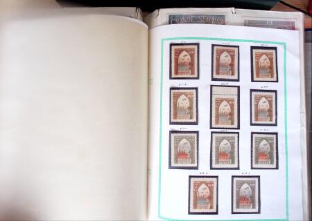 1870-1910, Vignettes, cartes postales et documents sur