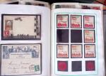1870-1910, Vignettes, cartes postales et documents sur