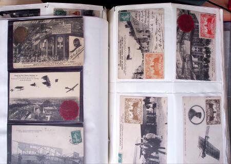 1870-1910, Vignettes, cartes postales et documents sur