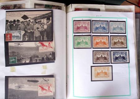 1870-1910, Vignettes, cartes postales et documents sur