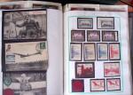 1870-1910, Vignettes, cartes postales et documents sur