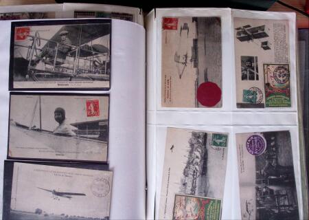 1870-1910, Vignettes, cartes postales et documents sur