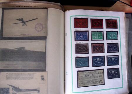 1870-1910, Vignettes, cartes postales et documents sur