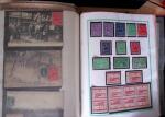 1870-1910, Vignettes, cartes postales et documents sur
