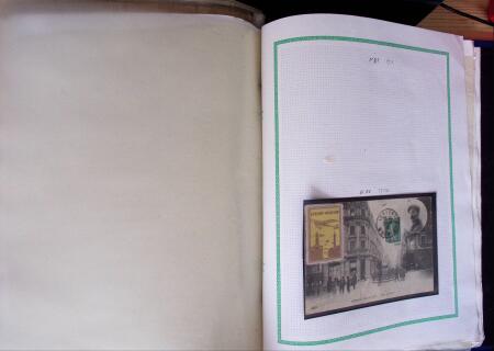 1870-1910, Vignettes, cartes postales et documents sur