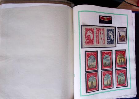 1870-1910, Vignettes, cartes postales et documents sur