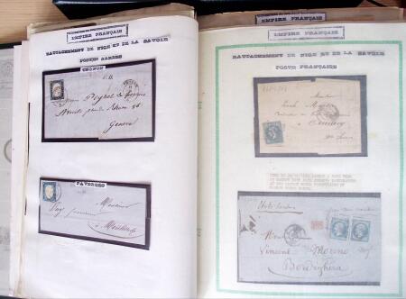 1860-70, Second Empire : épreuves de timbres fiscaux,