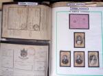 1860-70, Second Empire : épreuves de timbres fiscaux,