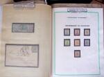 1860-70, Second Empire : épreuves de timbres fiscaux,