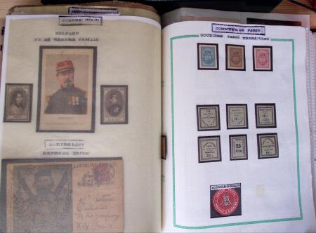 1860-70, Second Empire : épreuves de timbres fiscaux,