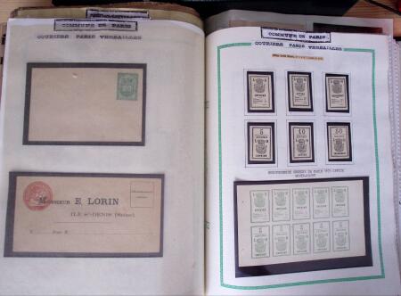 1860-70, Second Empire : épreuves de timbres fiscaux,