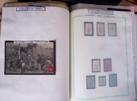 1860-70, Second Empire : épreuves de timbres fiscaux,