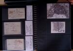 DEPARTEMENTS CONQUIS 1800-1850, 2 classeurs noirs de