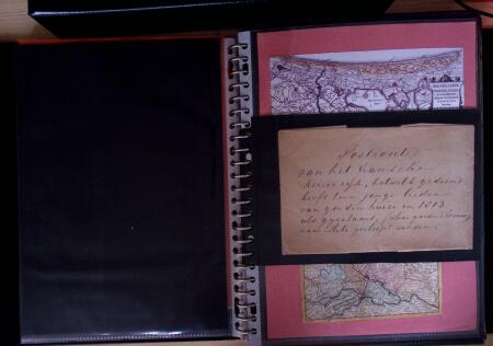 DEPARTEMENTS CONQUIS 1800-1850, 2 classeurs noirs de