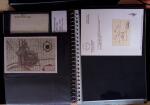 DEPARTEMENTS CONQUIS 1800-1850, 2 classeurs noirs de
