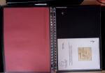 DEPARTEMENTS CONQUIS 1800-1850, 2 classeurs noirs de