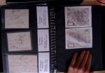 DEPARTEMENTS CONQUIS 1800-1850, 2 classeurs noirs de