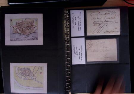 DEPARTEMENTS CONQUIS 1800-1850, 2 classeurs noirs de