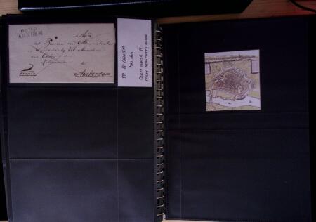 DEPARTEMENTS CONQUIS 1800-1850, 2 classeurs noirs de