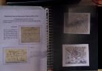 DEPARTEMENTS CONQUIS 1800-1850, 2 classeurs noirs de