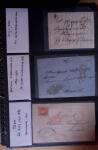 env.1850-80, Un classeur rouge - Lettre des bureaux