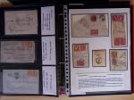 env.1850-80, Un classeur rouge - Lettre des bureaux