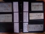 env.1850-80, Un classeur rouge - Lettre des bureaux