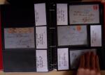 env.1850-80, Un classeur rouge - Lettre des bureaux