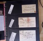 env.1830-50, Collection en 5 classeurs rouges : histoire