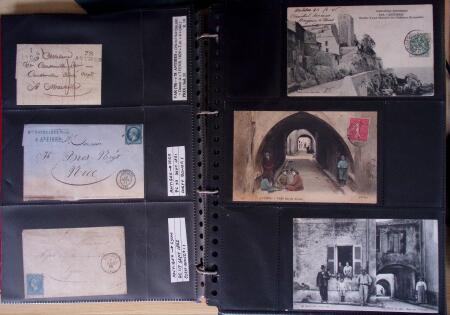 env.1830-50, Collection en 5 classeurs rouges : histoire