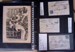 env.1830-50, Collection en 5 classeurs rouges : histoire