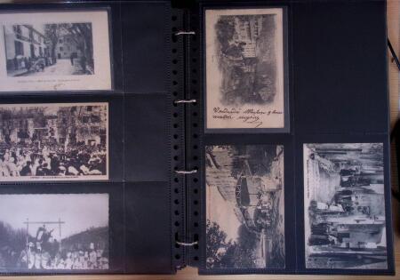 env.1830-50, Collection en 5 classeurs rouges : histoire